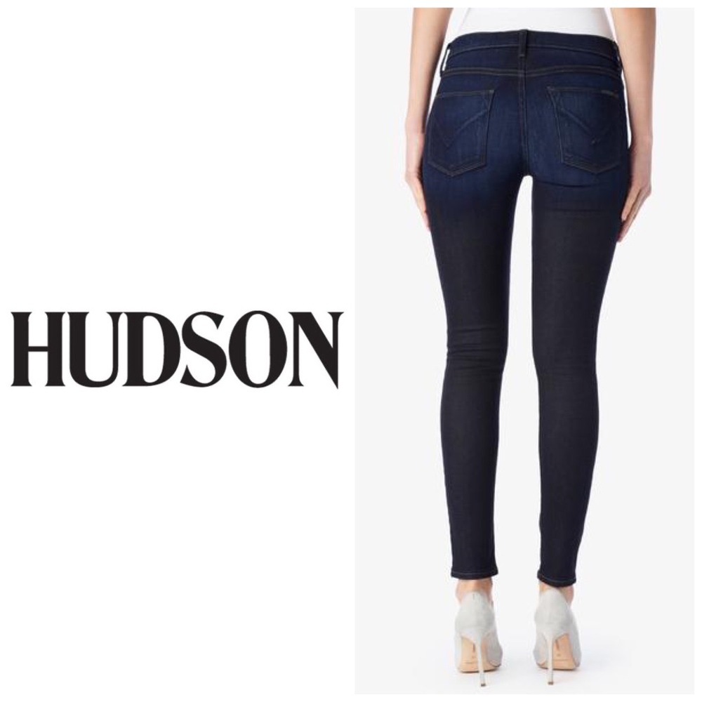 Hudson Nico Mid-Rise Super Skinny Jeans 👖